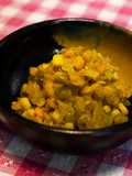 玉ねぎたっぷり☆レンズ豆のドライカレー
