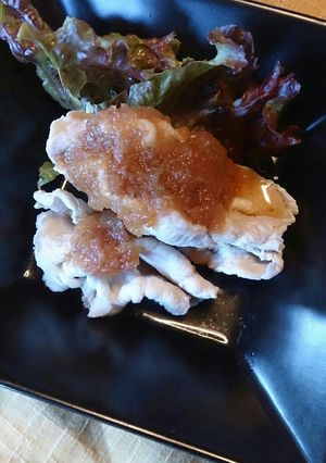 おろし梅肉ソース-レシピのメイン写真