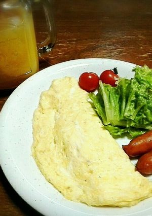 簡単フワフワオムレツ♪-レシピのメイン写真