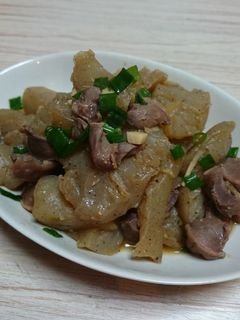 砂肝入りこんにゃくの味噌煮込み★-レシピのメイン写真