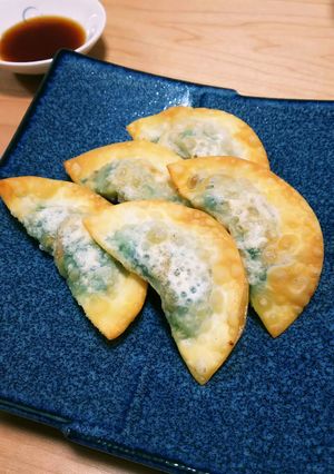 ニラとツナの揚げ餃子-レシピのメイン写真
