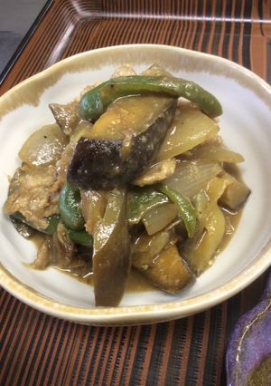 田舎のナス肉味噌-レシピのメイン写真