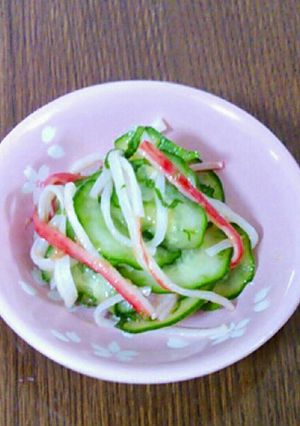 簡単!さっぱり♡梅和え♪-レシピのメイン写真