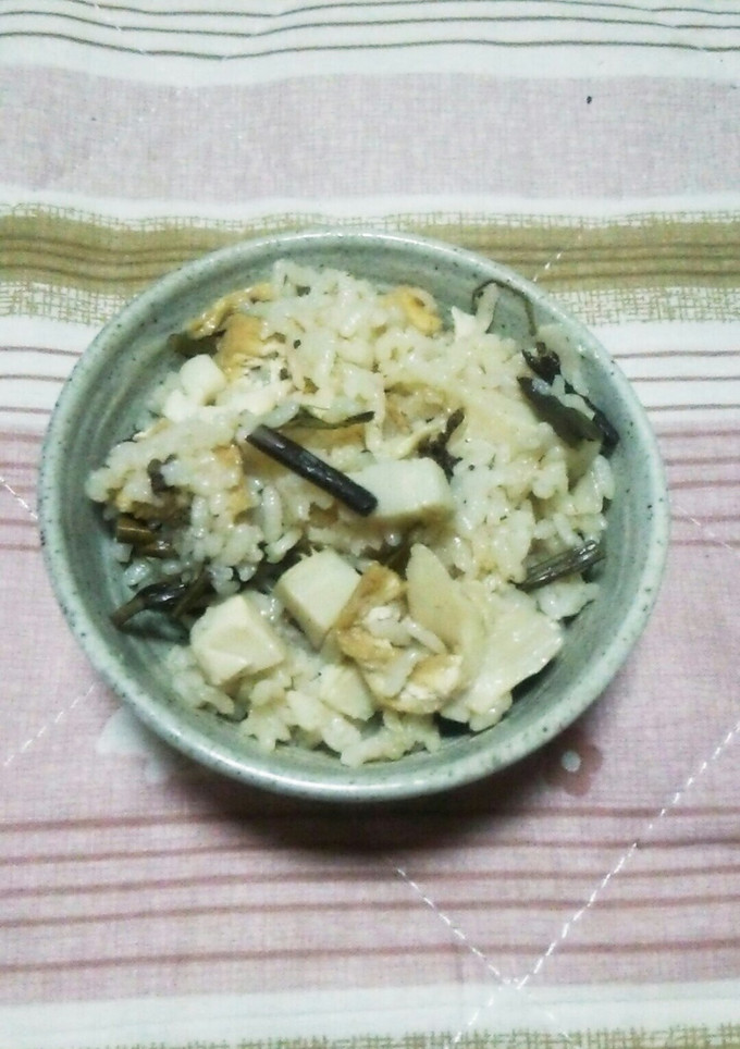 筍とわらびの炊き込みご飯-レシピのメイン写真