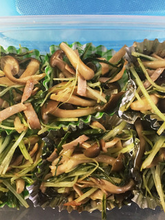 冷凍もOK!ハムと水菜のエスニック風炒め-レシピのメイン写真