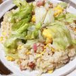 塩麹を使って*レタスチャーハン