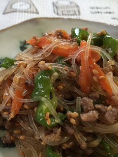 春雨のひき肉炒め♪お弁当にも♡♡-レシピのメイン写真