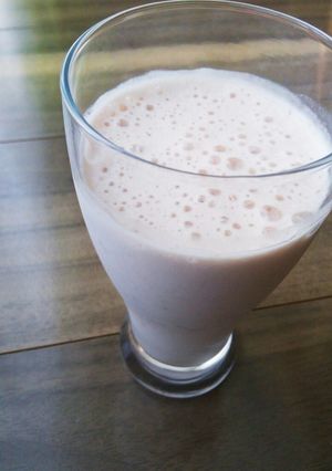シェイクみたい☆バナナいちごスムージー-レシピのメイン写真