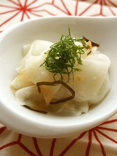 蕪と塩レモンの浅漬け-レシピのメイン写真