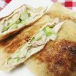 きゃべつとツナマヨコーンの巾着焼き