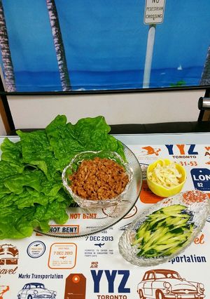 タコス?じゃないょ肉味噌だょ(^w^)-レシピのメイン写真