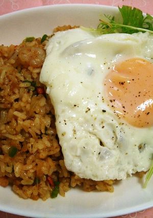 カンタン!肉味噌炒飯-レシピのメイン写真