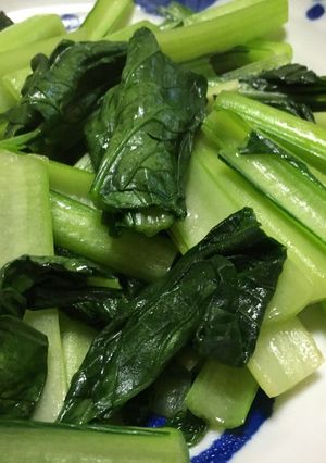 超簡単☆小松菜の炒め物-レシピのメイン写真