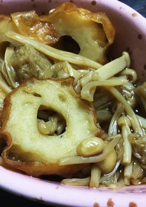 戻し汁で作ったなめたけ風えのきちくわ-レシピのメイン写真