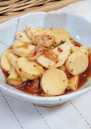 ＊材料３つ！長芋のキムチぽん酢漬け＊-レシピのメイン写真