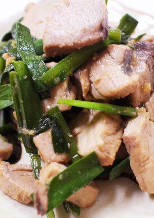 速攻でできるかつおとニラの甘辛煮-レシピのメイン写真