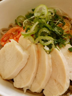 サラダチキンのつるッと蕎麦-レシピのメイン写真