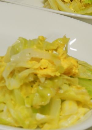 給料日前のキャベたま-レシピのメイン写真