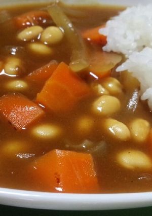 豆カレーライス-レシピのメイン写真