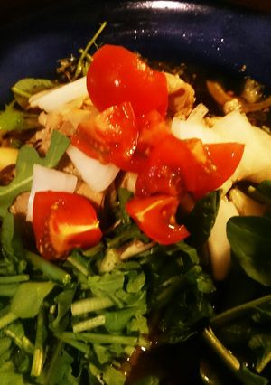 豚肉の中華ドレッシングサラダ-レシピのメイン写真