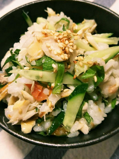 ⭐混ぜるだけー塩サバと大葉の混ぜご飯⭐-レシピのメイン写真
