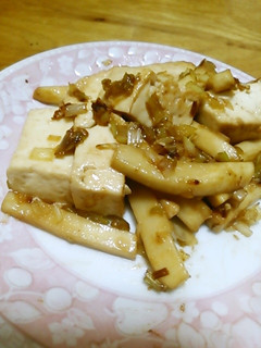 豆腐とエリンギのオイスターソース炒め-レシピのメイン写真