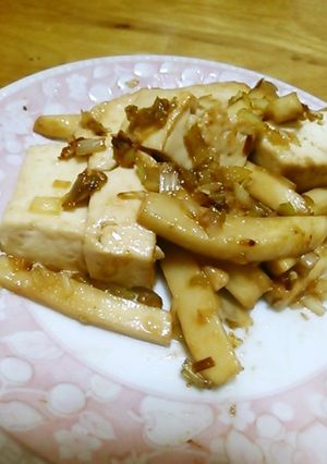 豆腐とエリンギのオイスターソース炒め-レシピのメイン写真