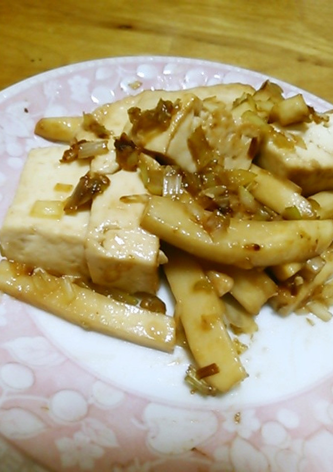豆腐とエリンギのオイスターソース炒め-レシピのメイン写真