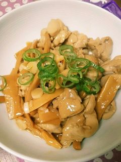 メンマ好きにはたまらない 鶏肉メンマ炒め-レシピのメイン写真