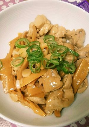 メンマ好きにはたまらない 鶏肉メンマ炒め-レシピのメイン写真