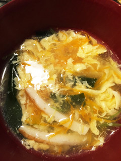 ほわほわ玉子の中華風スープ-レシピのメイン写真