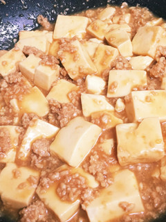 白米がモリモリ進む☆ひき肉と豆腐の甘辛煮-レシピのメイン写真