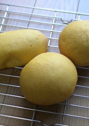 しっとりパンプキンパン-レシピのメイン写真