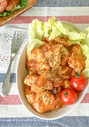 はちみつ梅で*やわらかバーベキューチキン-レシピのメイン写真