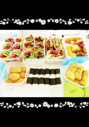 運動会 お弁当 食べやすい 簡単紙コップ-レシピのメイン写真