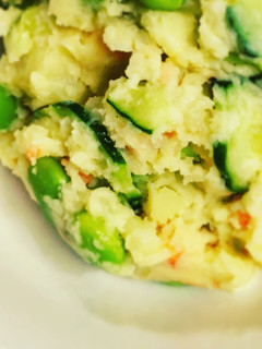 【簡単20分】枝豆入りポテトサラダ-レシピのメイン写真
