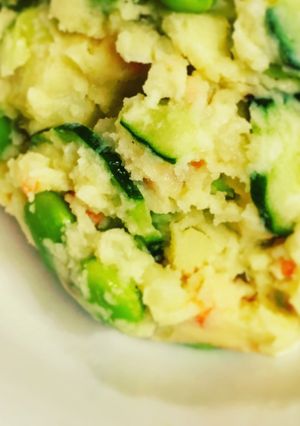 【簡単20分】枝豆入りポテトサラダ-レシピのメイン写真