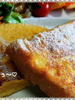 ふわとろ~♡簡単☆フレンチトースト♪-レシピのメイン写真