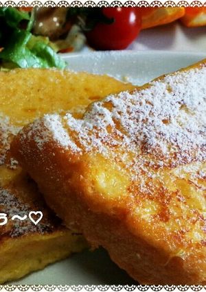 ふわとろ~♡簡単☆フレンチトースト♪-レシピのメイン写真