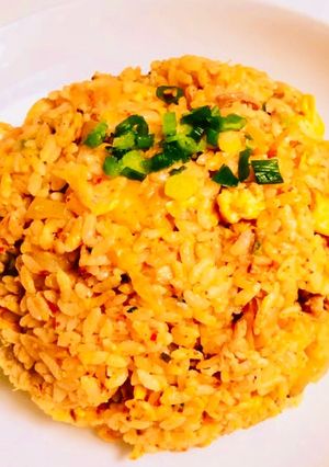 パラパラ簡単キムチ炒飯-レシピのメイン写真