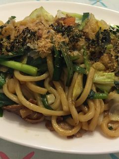 ぬか漬け焼うどん-レシピのメイン写真