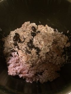 紫色の黒豆おこわ(みたまごはん)-レシピのメイン写真