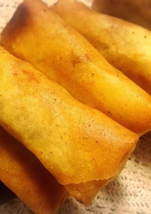 肉じゃがの残りで春巻き♪-レシピのメイン写真