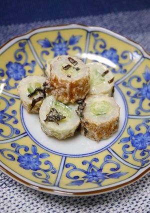 おつまみ！胡瓜竹輪の塩昆布マヨ和え-レシピのメイン写真
