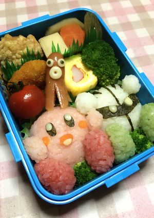 キャラ弁 星のカービィ☆-レシピのメイン写真
