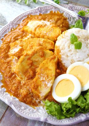 サラダチキンで楽旨っ!バターチキンカレー-レシピのメイン写真