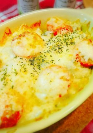 簡単★豆乳 de トマトグラタン-レシピのメイン写真