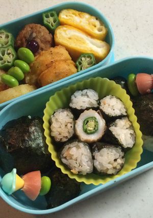 中学生お弁当(28.5.20)-レシピのメイン写真