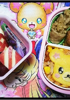 キャラ弁❤簡単モフルン❤-レシピのメイン写真