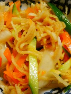 簡単!副菜に♪切り干し大根と野菜の酢の物-レシピのメイン写真